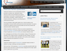 Tablet Screenshot of heartcarepartners.com.au